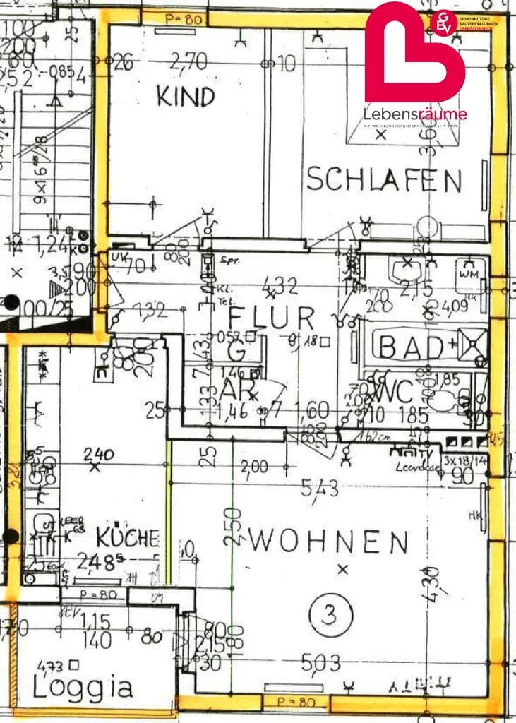 3-Zimmer-Wohnung mieten in Urfahr-Umgebung – 77,09 m², € 794 – Bild 13 von 13