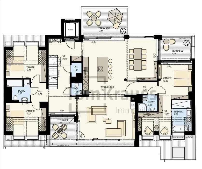 5-Zimmer-Wohnung kaufen in Wien – 229,29 m², € 2.899.000 – Bild 15 von 17