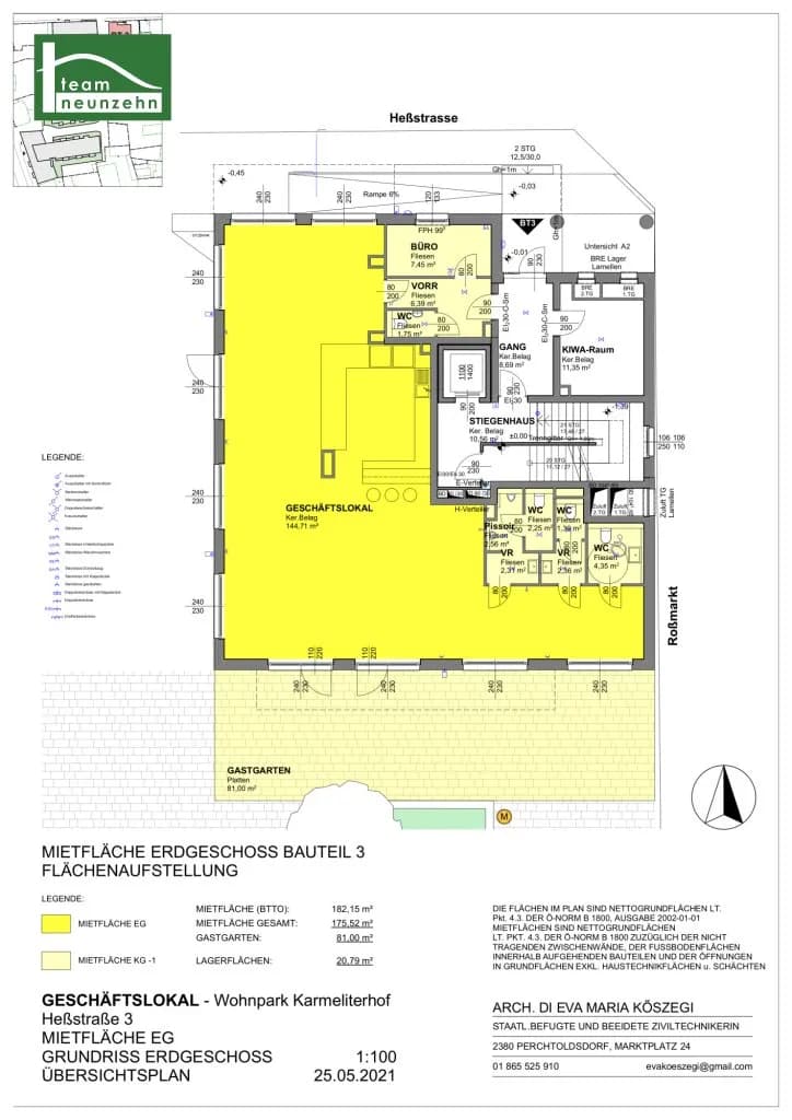 2-Zimmer-Gewerbeimmobilie mieten in Sankt Pölten – 176 m², € 2.529 – Bild 17 von 18