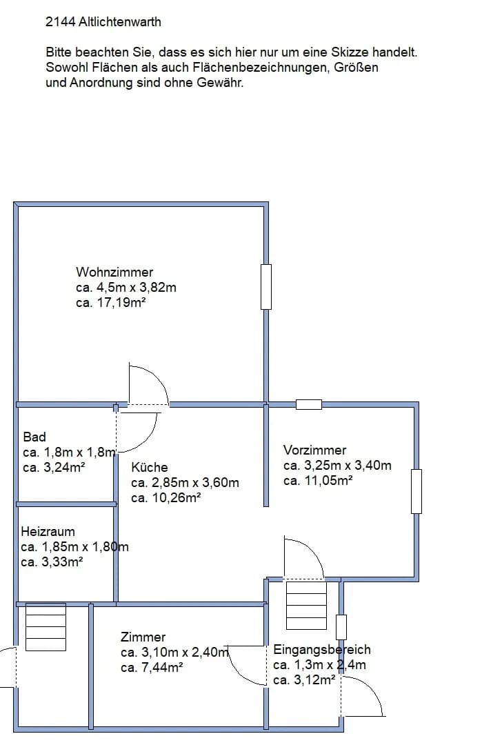 6-Zimmer-Haus kaufen in Mistelbach – 149,14 m², € 207.000 – Bild 12 von 12