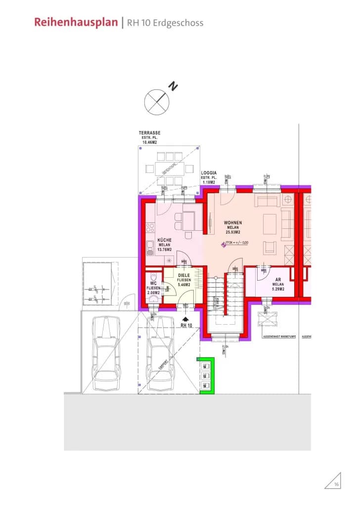 4-Zimmer-Haus kaufen in Neusiedl am See – 109,65 m², € 578.476 – Bild 3 von 6