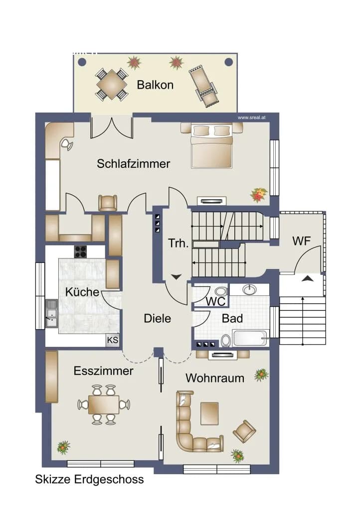 7-Zimmer-Haus kaufen in Wien – 232,9 m², € 949.000 – Bild 20 von 22