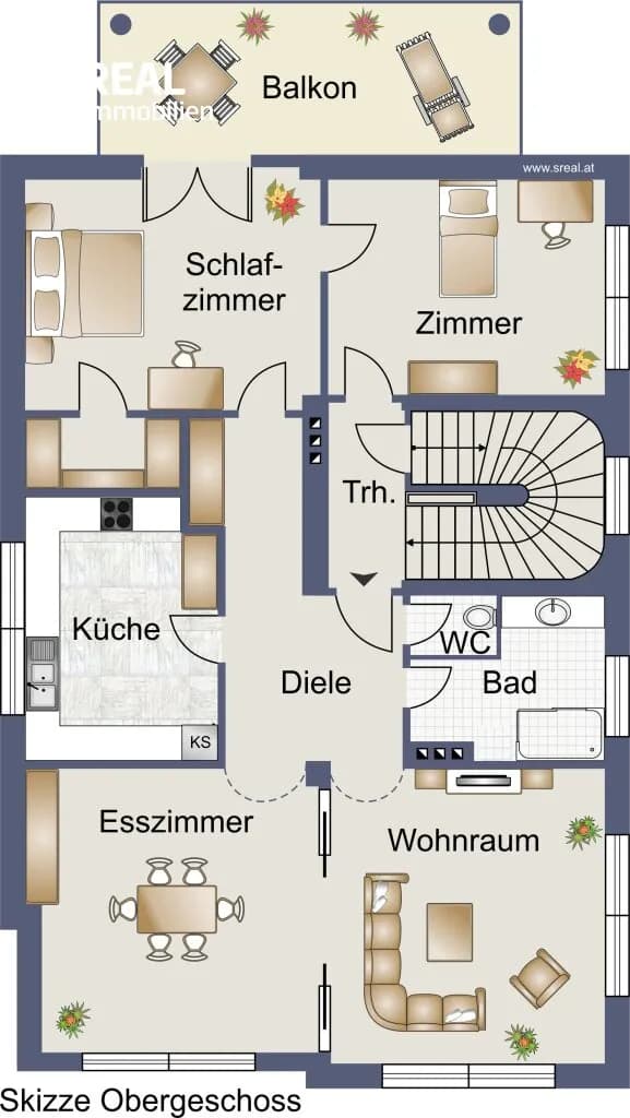 7-Zimmer-Haus kaufen in Wien – 232,9 m², € 949.000 – Bild 21 von 22
