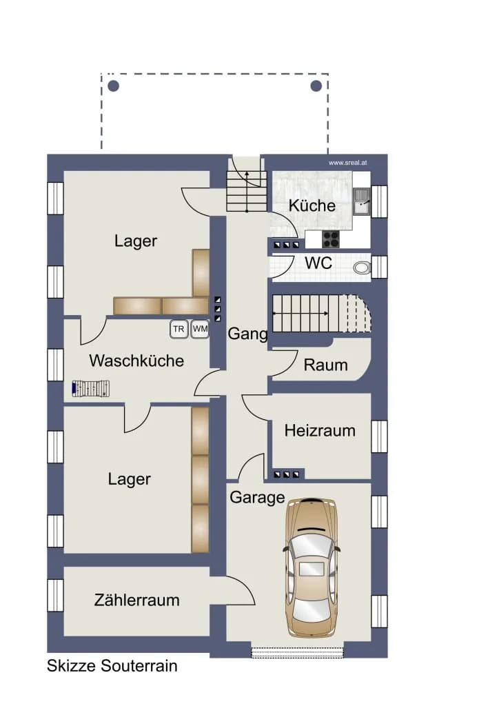 7-Zimmer-Haus kaufen in Wien – 232,9 m², € 949.000 – Bild 22 von 22
