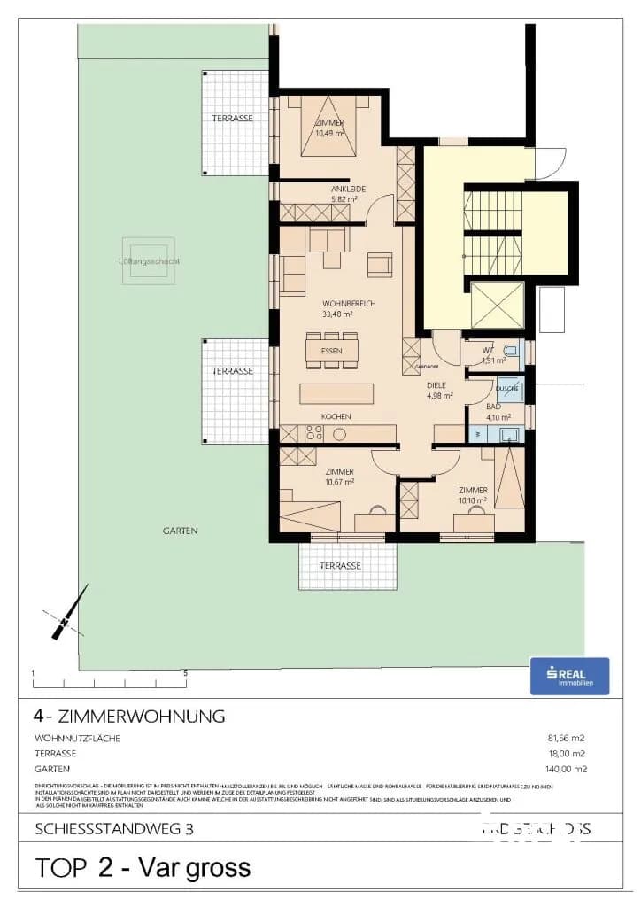 4-Zimmer-Wohnung kaufen in Innsbruck-Land – 81,56 m², € 710.000 – Bild 5 von 5