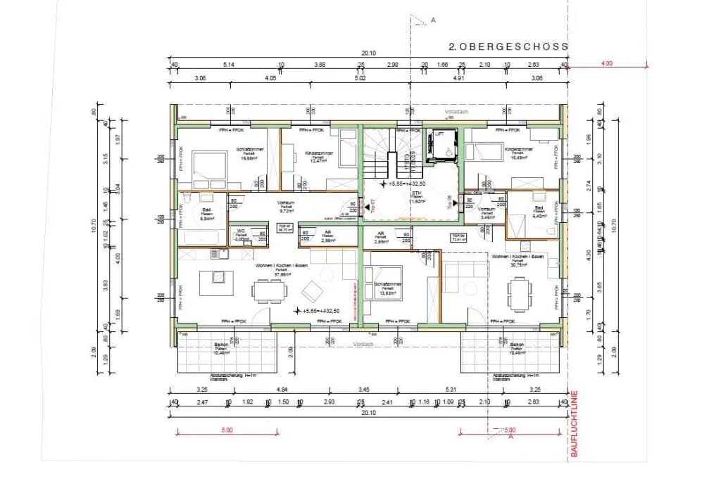 3-Zimmer-Wohnung kaufen in Salzburg Stadt – 61,39 m², € 587.000 – Bild 10 von 12