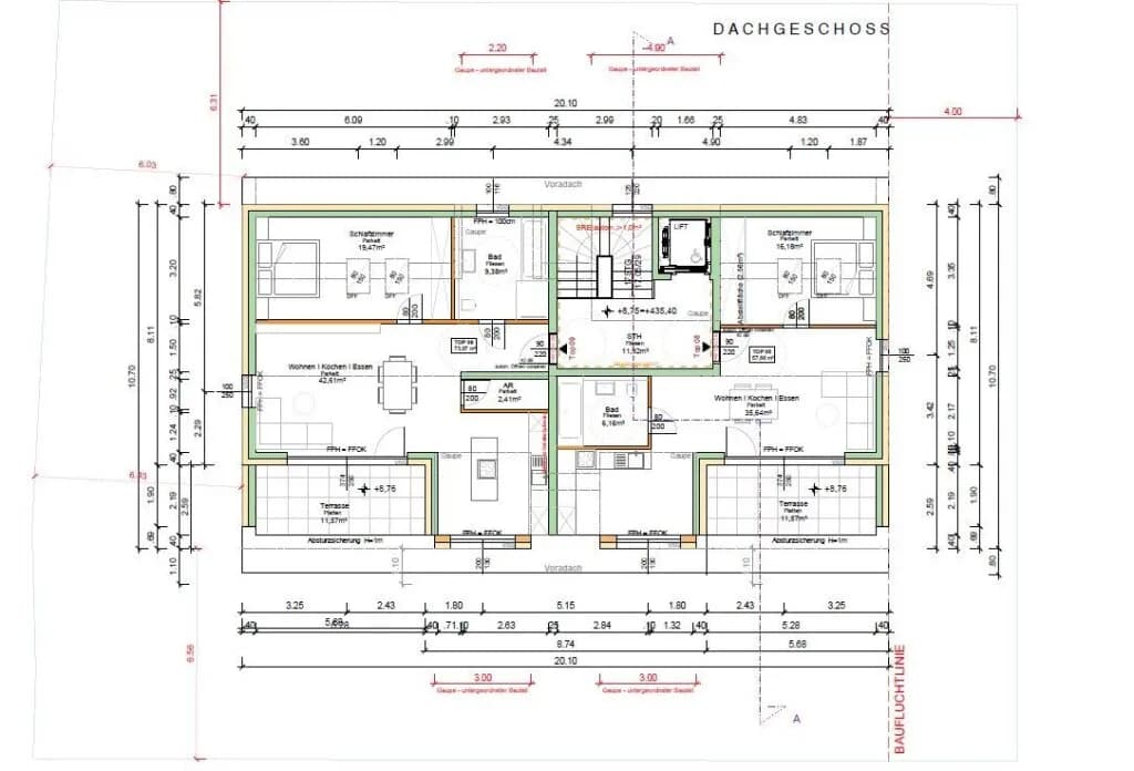 3-Zimmer-Wohnung kaufen in Salzburg Stadt – 61,39 m², € 587.000 – Bild 11 von 12