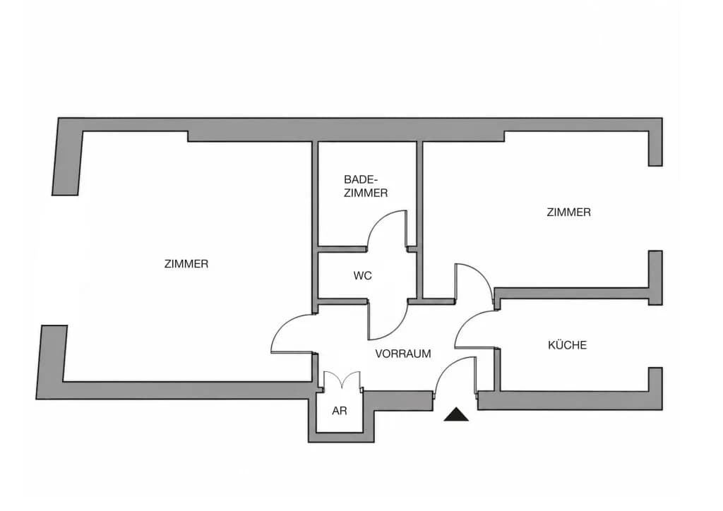 2-Zimmer-Wohnung mieten in Baden – 50,15 m², € 900 – Bild 8 von 8