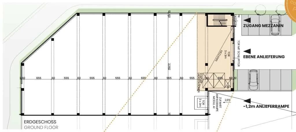 Gewerbeimmobilie mieten in Neusiedl am See – 1 207 m², € 6 – Bild 4 von 7