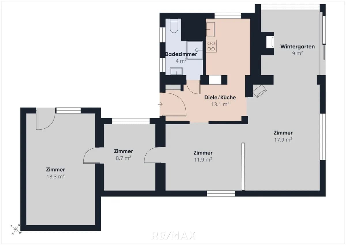 4-Zimmer-Haus kaufen in Kirchdorf an der Krems – 83 m², € 299.000 – Bild 22 von 22