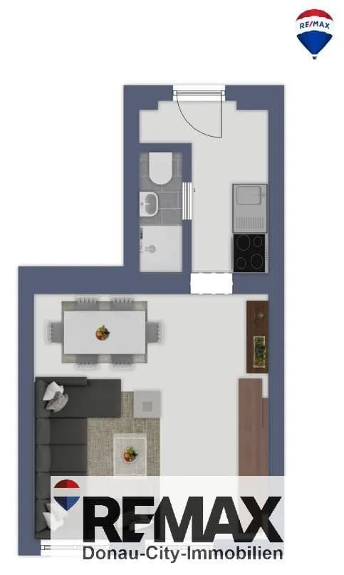1-Zimmer-Wohnung kaufen in Wien – 28,04 m², € 107.000 – Bild 10 von 11