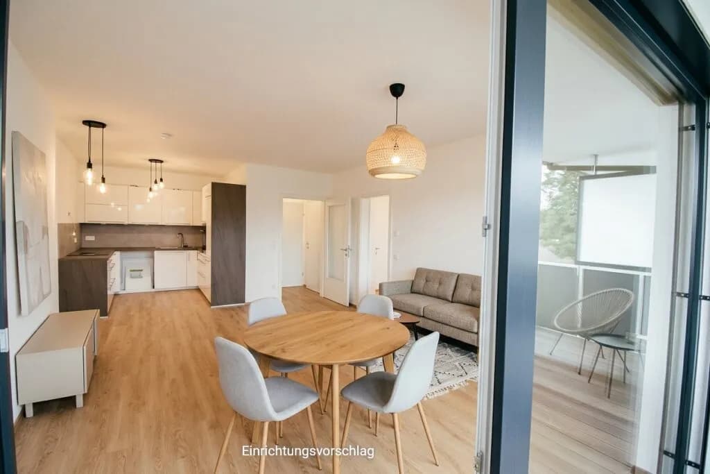 2-Zimmer-Wohnung mieten in Eferding – 63,11 m², € 891