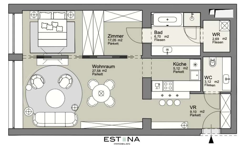 2-Zimmer-Wohnung kaufen in Wien – 71,36 m², € 1.399.000 – Bild 14 von 14