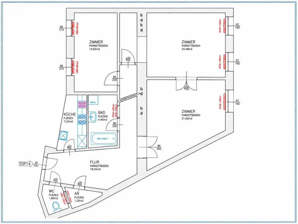 3-Zimmer-Gewerbeimmobilie mieten in Wien – 94,3 m², € 1.613 – Bild 10 von 10