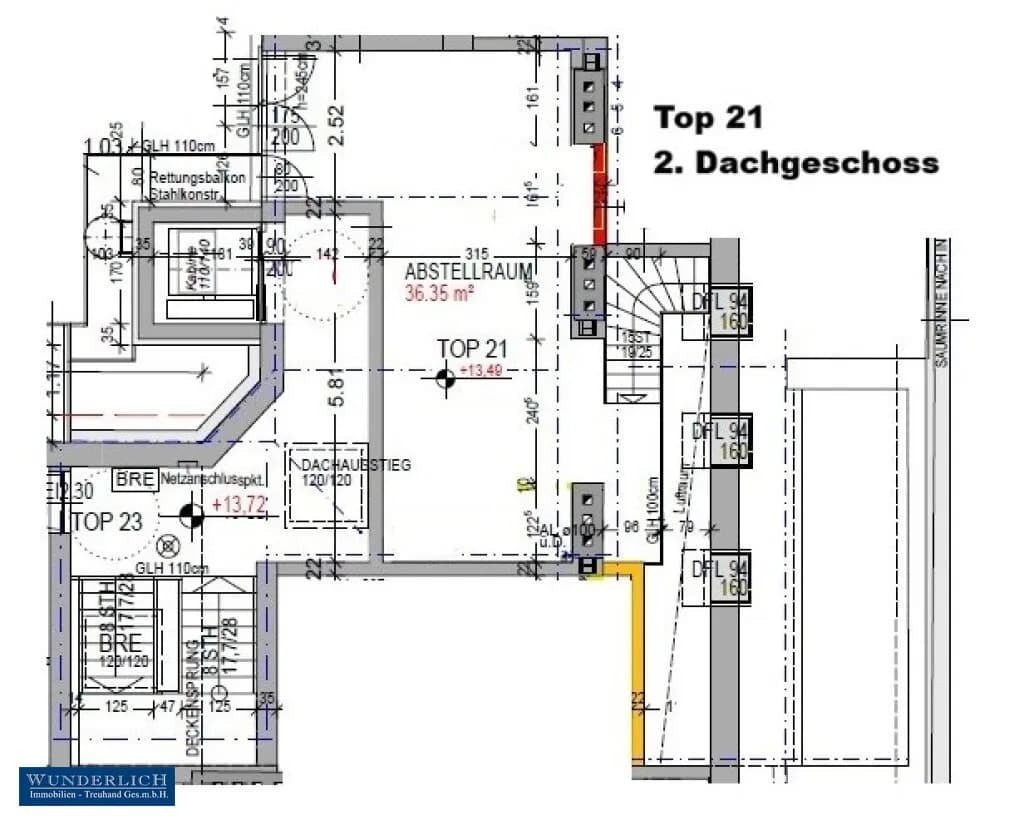 2-Zimmer-Wohnung mieten in Wien – 93,46 m², € 1.919 – Bild 14 von 14