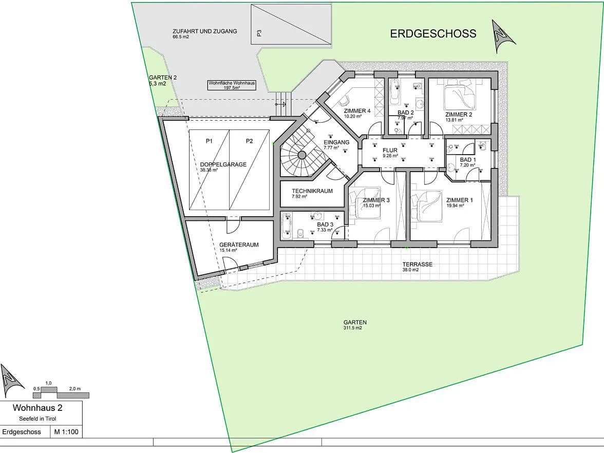 Grundstück kaufen in Innsbruck-Land – 642 m², € 638.790 – Bild 4 von 5