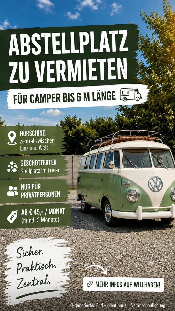 Immobilie mieten in Linz Land – 15 m², € 45 – Bild 1 von 2