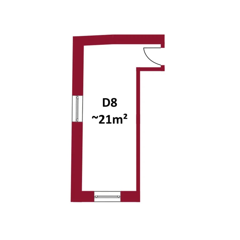 2-Zimmer-Gewerbeimmobilie mieten in Wien – 71 m², € 590 – Bild 9 von 9