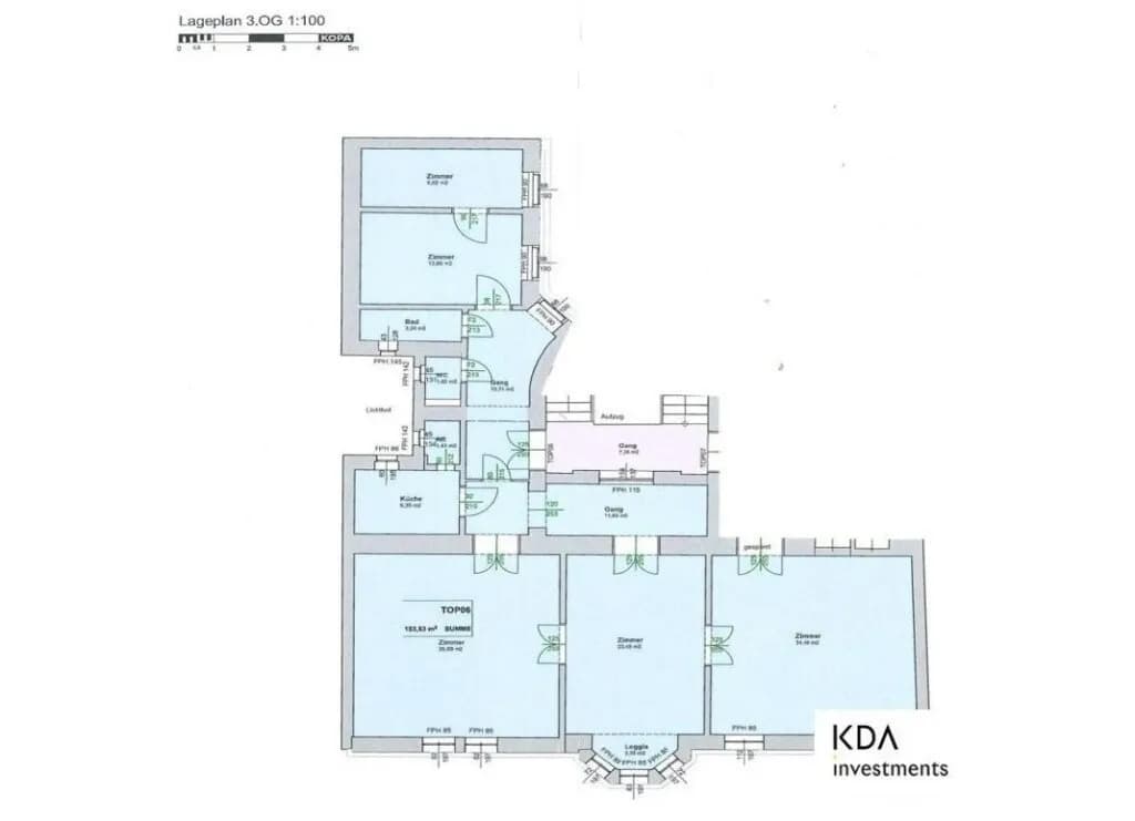 5-Zimmer-Wohnung mieten in Wiener Neustadt – 153,53 m², € 1.541 – Bild 12 von 12