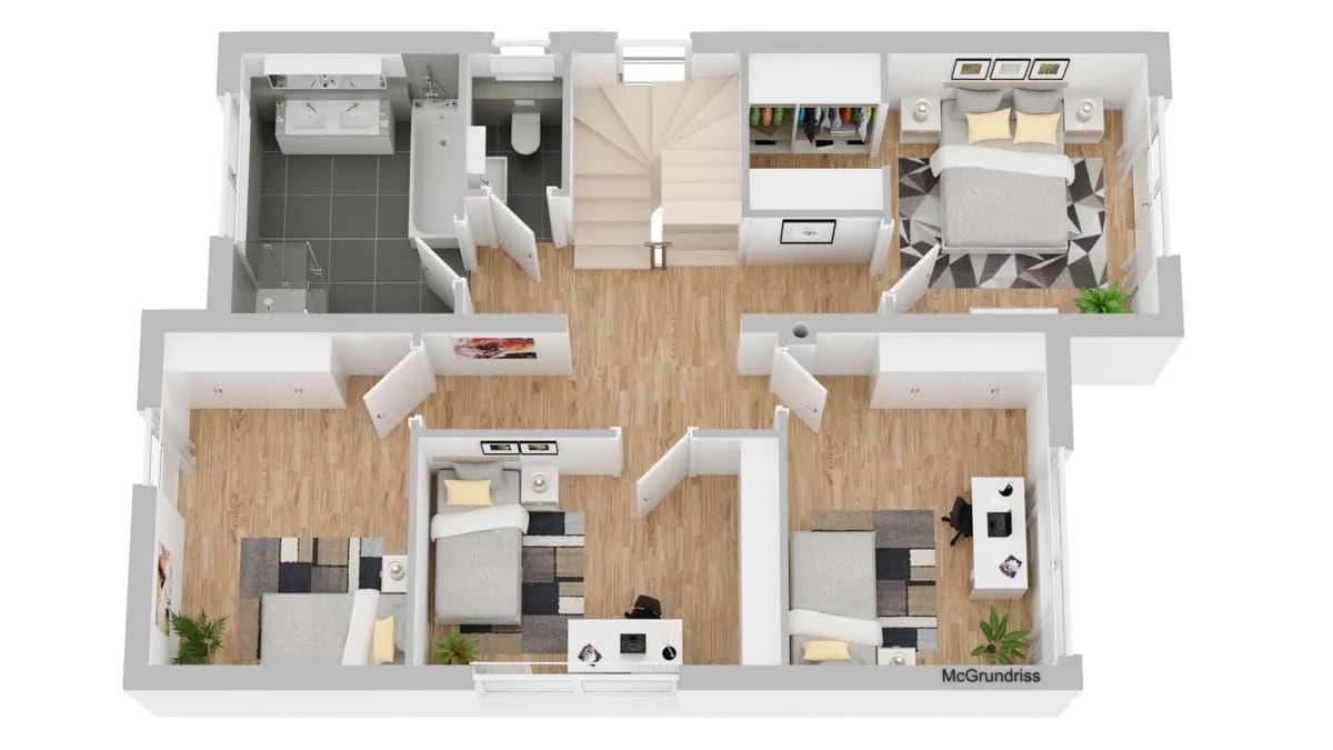 6-Zimmer-Haus kaufen in Wien – 197 m², € 1.290.000 – Bild 44 von 45