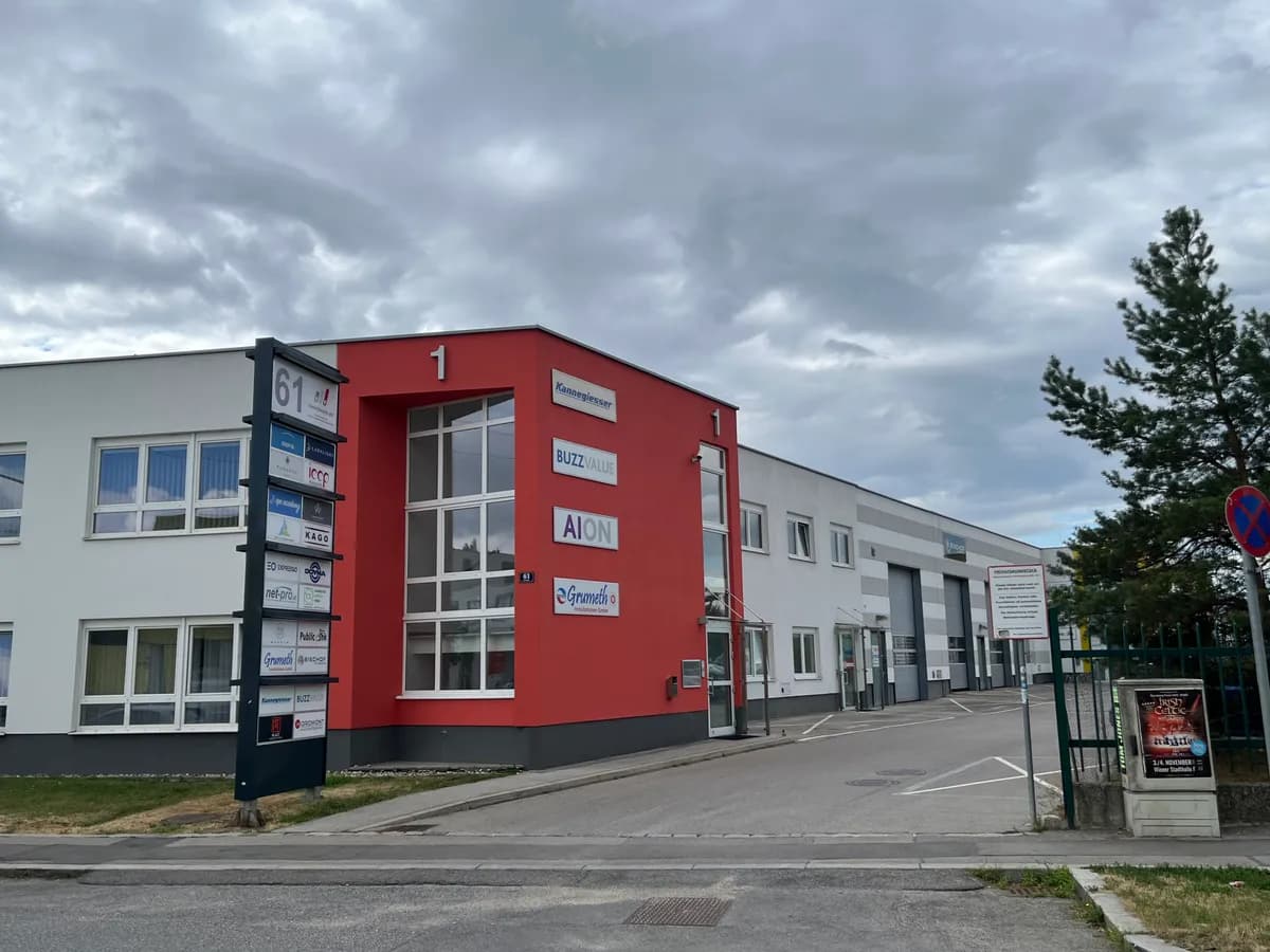 Gewerbeimmobilie mieten in Wien – 310 m², € 5.500