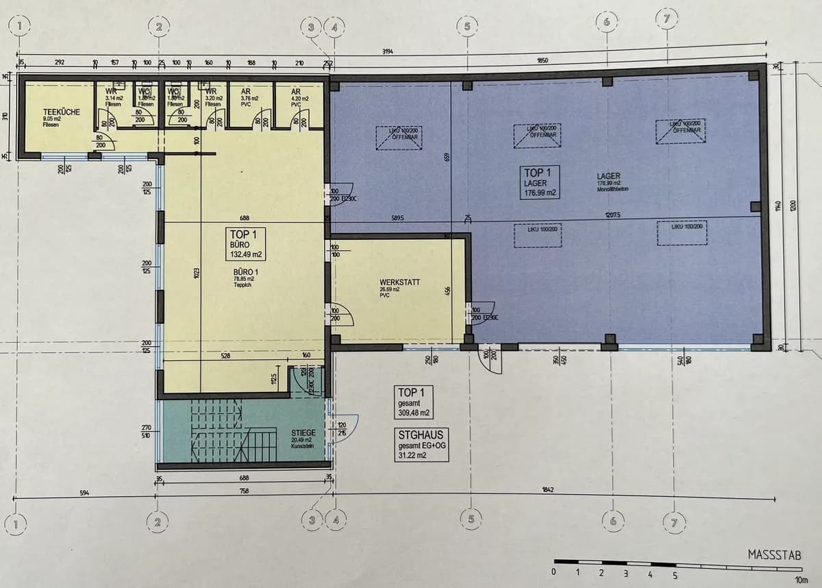 Gewerbeimmobilie mieten in Wien – 310 m², € 5.500 – Bild 3 von 3