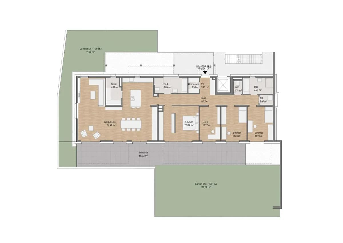5-Zimmer-Wohnung kaufen in Graz – 173,9 m², € 1.157.500 – Bild 5 von 7