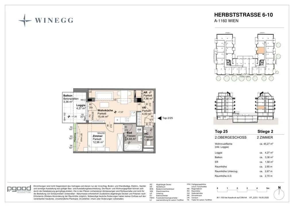 Immobilie kaufen in Wien – 41 m², € 275.600 – Bild 8 von 8