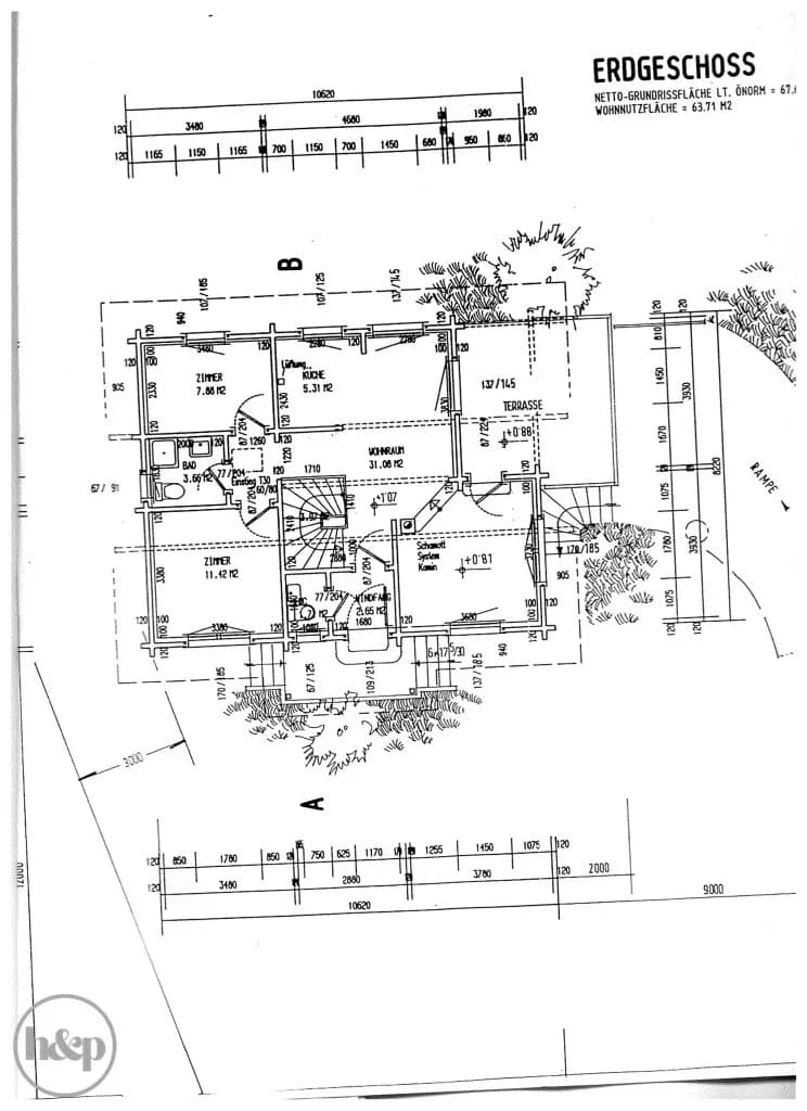 3-Zimmer-Haus kaufen in Tulln – 65 m², € 357.000 – Bild 23 von 24