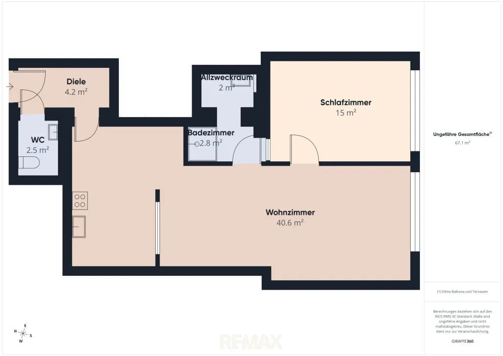 2-Zimmer-Wohnung mieten in Neusiedl am See – 70 m², € 650 – Bild 10 von 10