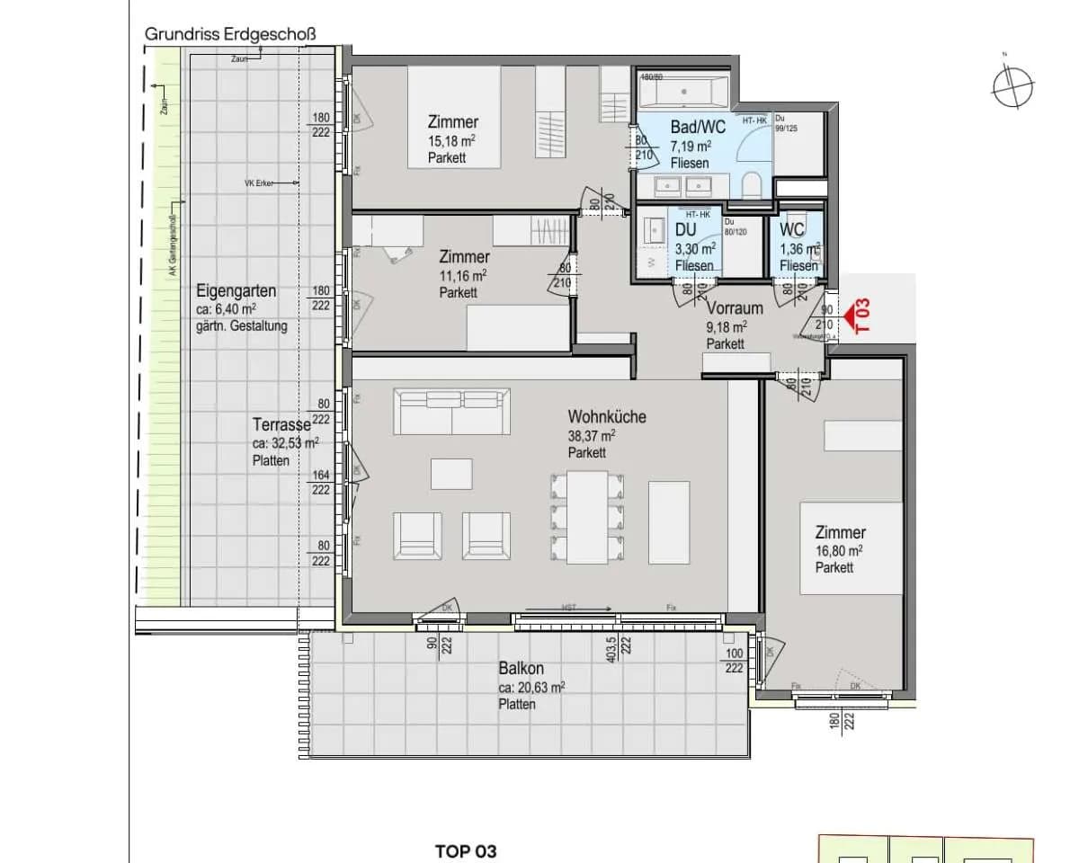 4-Zimmer-Wohnung kaufen in Wien – 102,54 m², € 925.000 – Bild 8 von 9