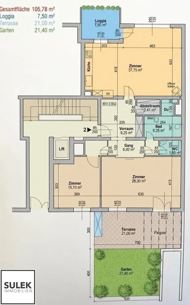 3-Zimmer-Wohnung kaufen in Wien – 105,78 m², € 899.000 – Bild 13 von 13