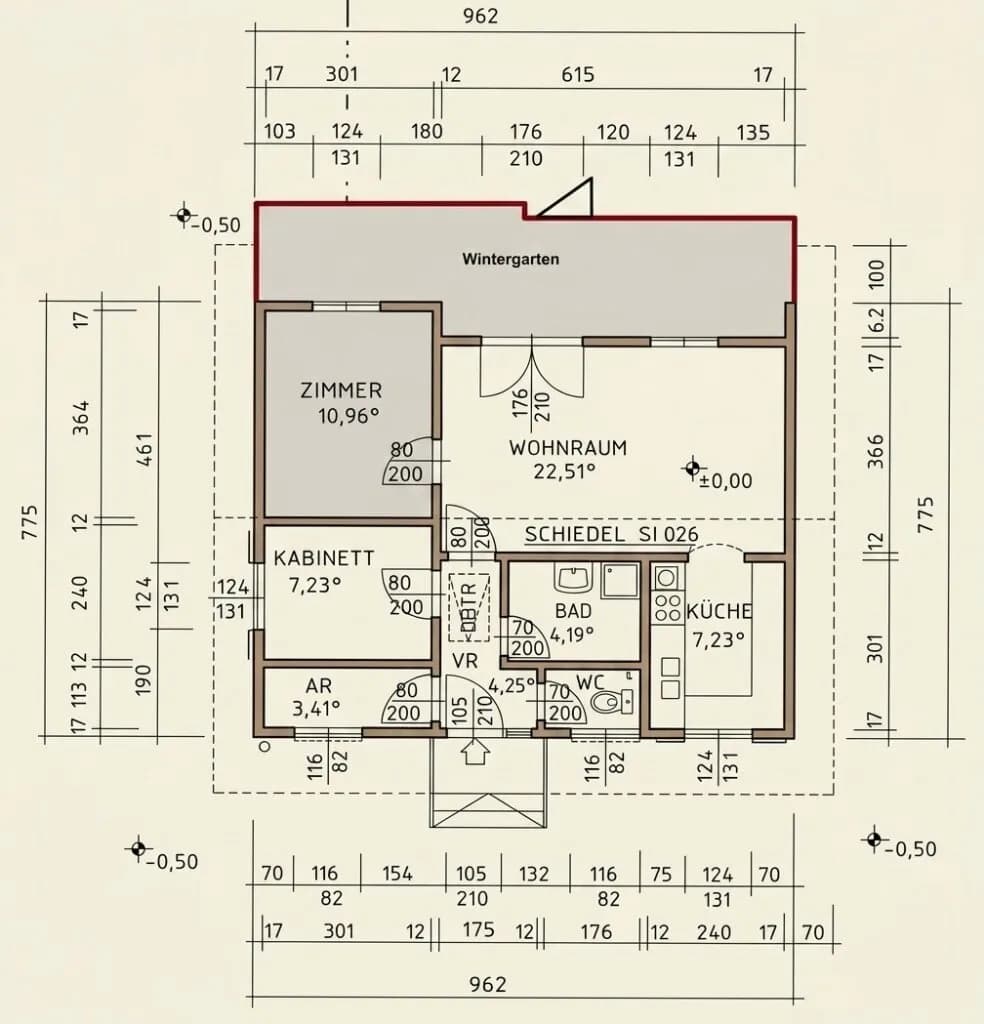 4-Zimmer-Haus kaufen in Wien – 85 m², € 579.000 – Bild 36 von 37