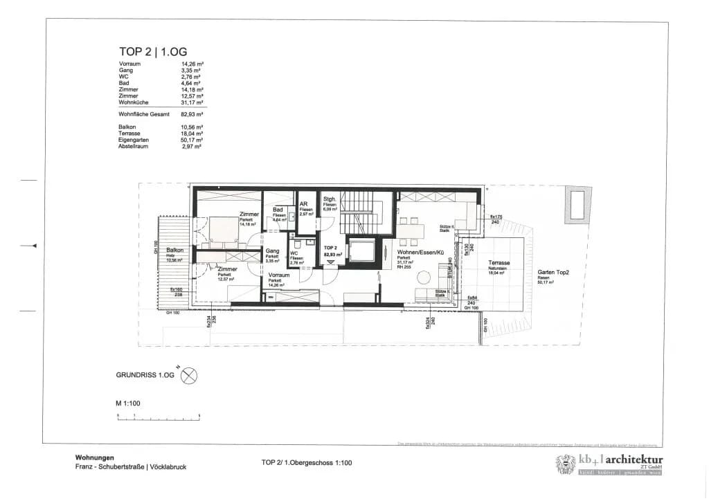 Grundstück kaufen in Vöcklabruck – 298 m², € 298.800 – Bild 4 von 6