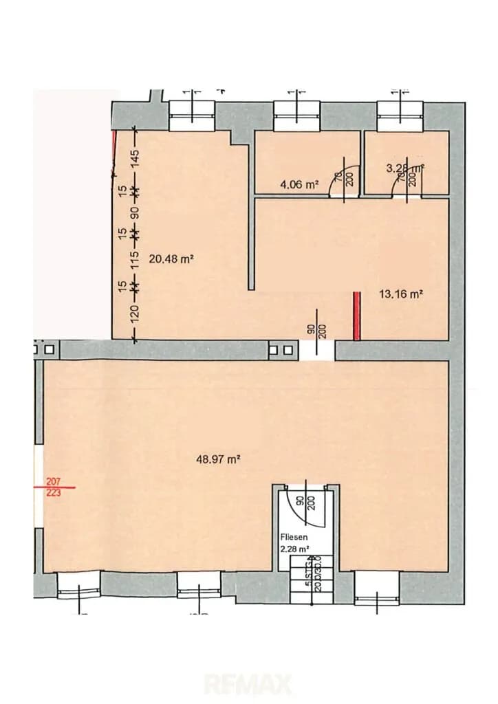 Gewerbeimmobilie mieten in Amstetten – 90 m², € 1.051 – Bild 8 von 8