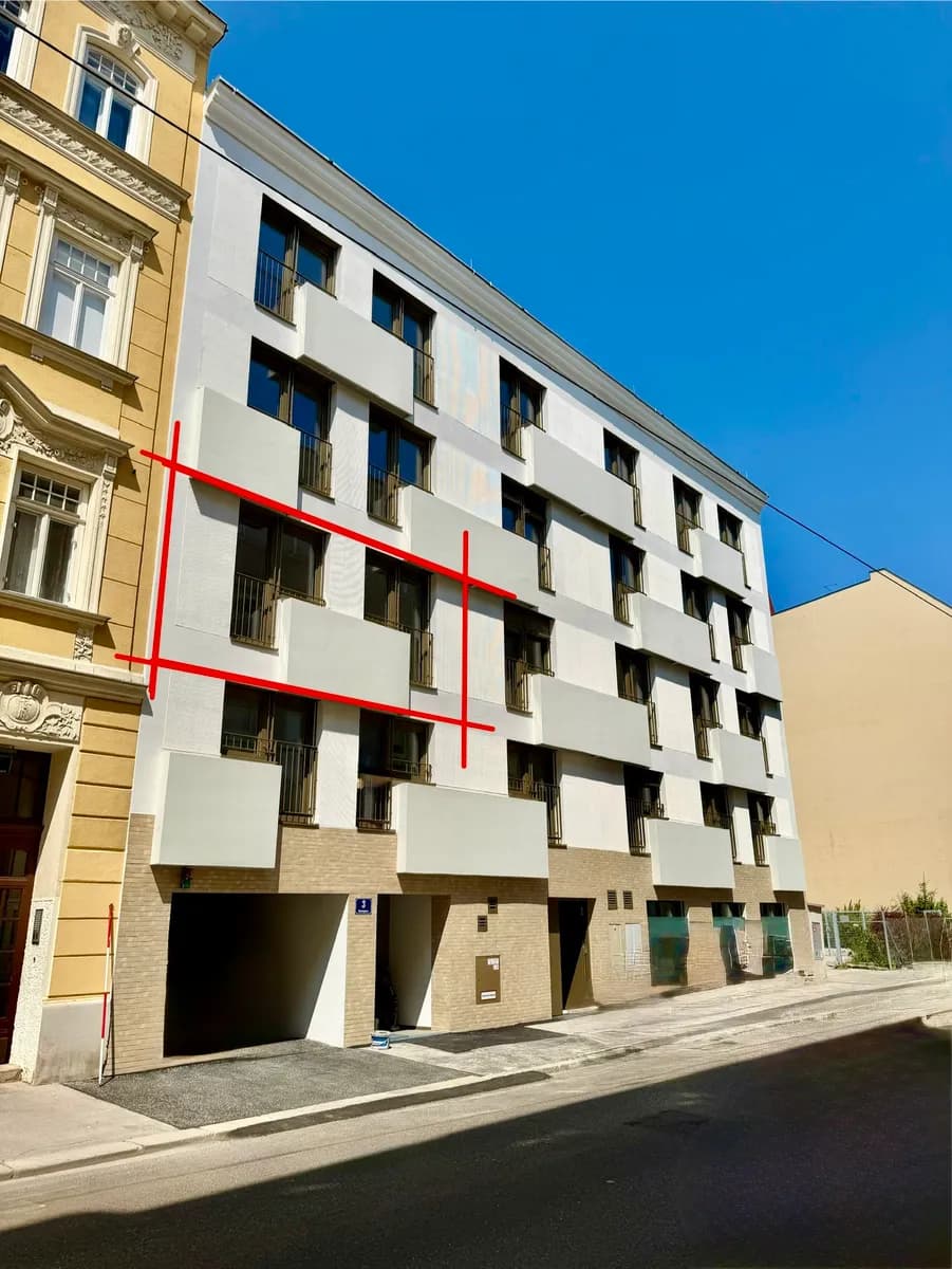 3-Zimmer-Wohnung mieten in Wien – 55 m², € 1.449 – Bild 2 von 33