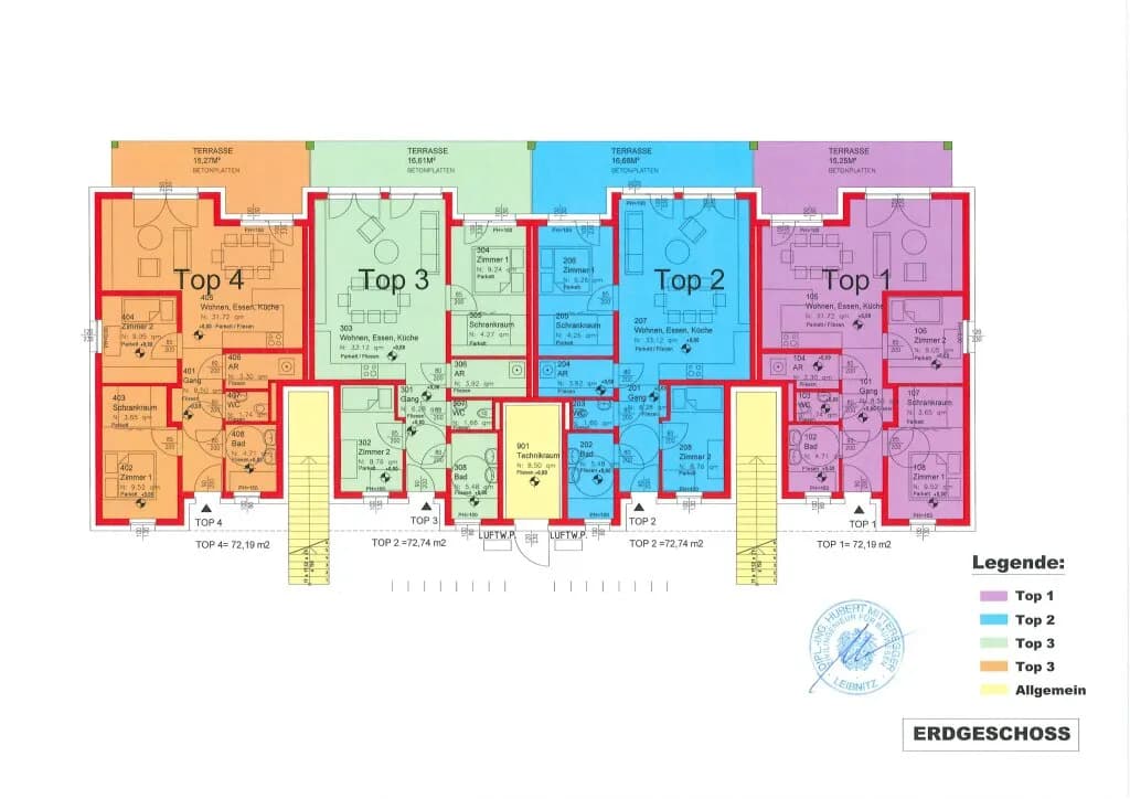 3-Zimmer-Wohnung kaufen in Südoststeiermark – 72,73 m², € 228.000 – Bild 20 von 24