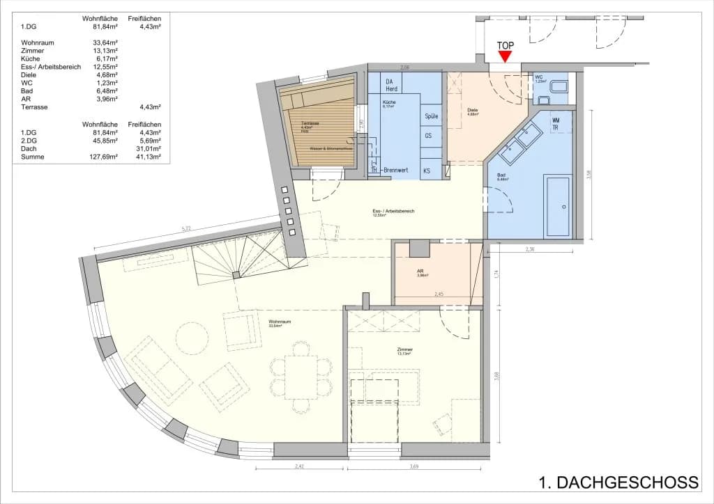 3-Zimmer-Wohnung kaufen in Wien – 127,69 m², € 598.000 – Bild 23 von 25