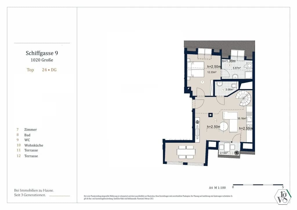 3-Zimmer-Wohnung kaufen in Wien – 72,9 m², € 679.000 – Bild 21 von 22