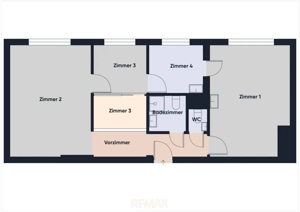 4-Zimmer-Wohnung kaufen in Wien – 63,5 m², € 199.000 – Bild 8 von 9