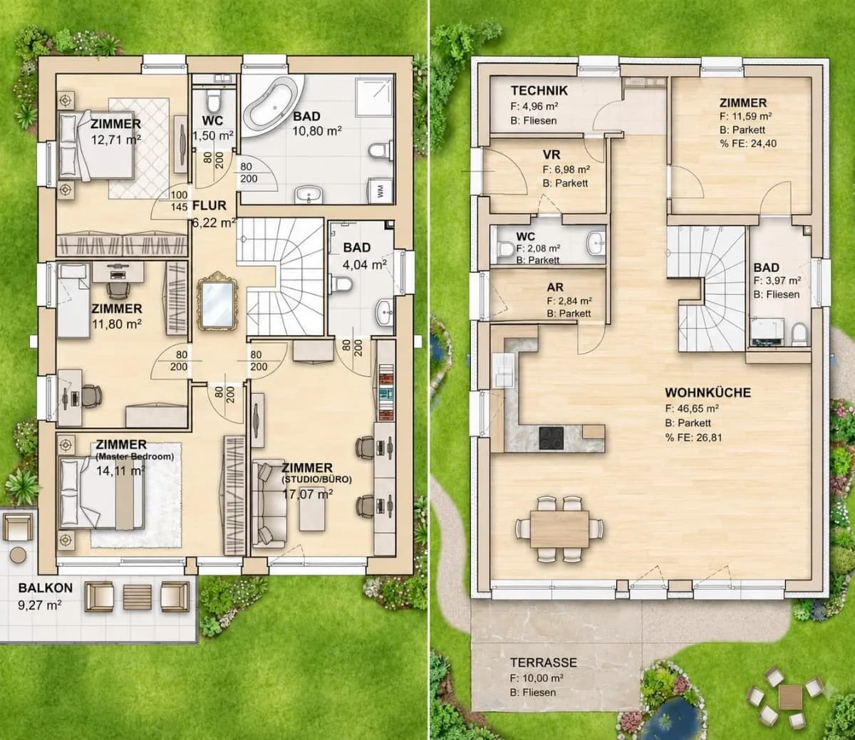 6-Zimmer-Haus kaufen in Mistelbach – 162 m², € 549.000 – Bild 11 von 29
