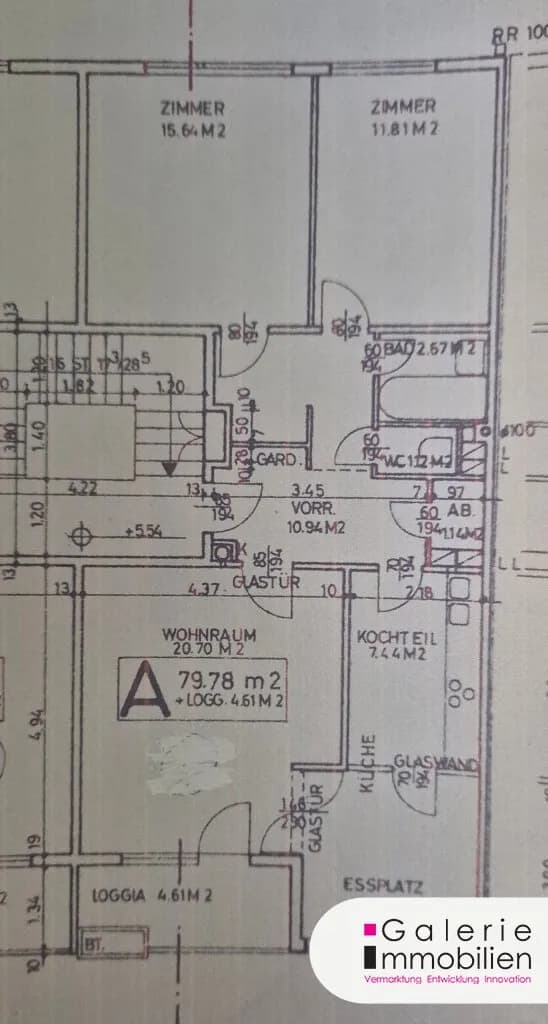 3-Zimmer-Wohnung kaufen in Mödling – 79,78 m², € 265.000 – Bild 21 von 21