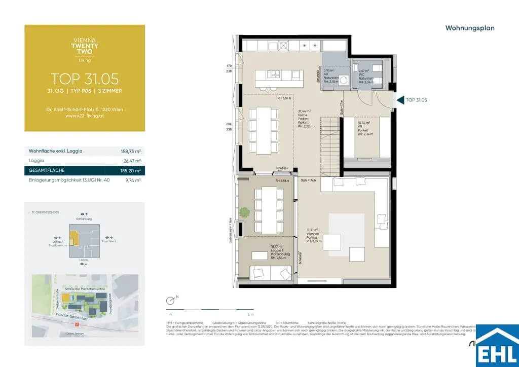 3-Zimmer-Wohnung kaufen in Wien – 158,73 m², € 2.595.000 – Bild 21 von 22
