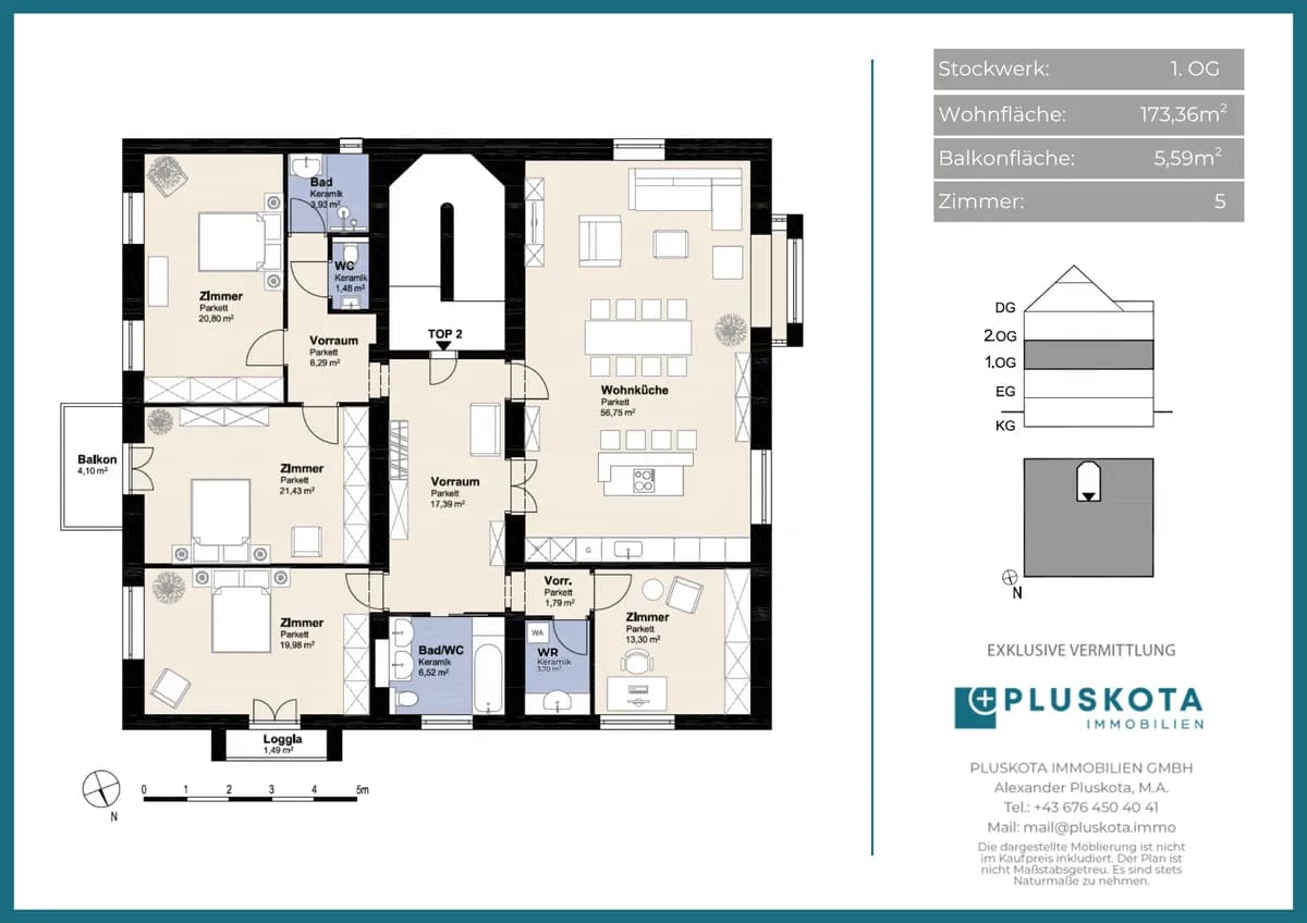 5-Zimmer-Wohnung kaufen in Wien – 173,36 m², € 1.870.000 – Bild 17 von 18