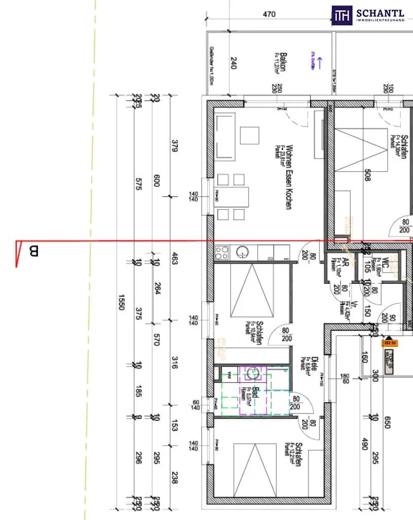 3-Zimmer-Wohnung kaufen in Graz – 65,69 m², € 339.000 – Bild 13 von 18