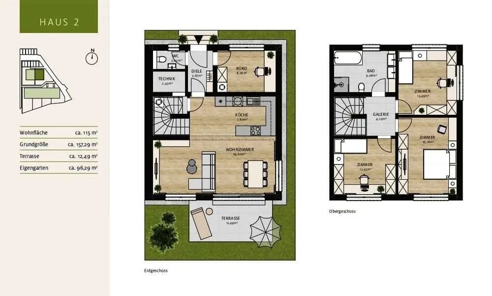 5-Zimmer-Haus kaufen in Linz Land – 115 m², € 388.000 – Bild 1 von 16