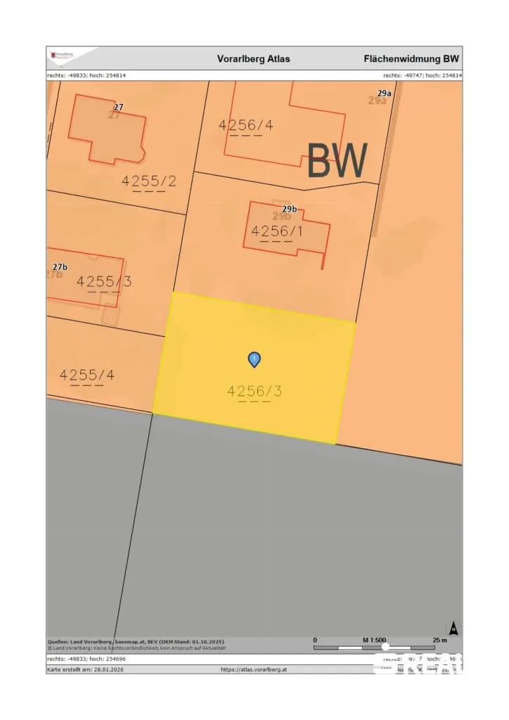 Grundstück kaufen in Dornbirn – 961 m², € 699.000 – Bild 16 von 18