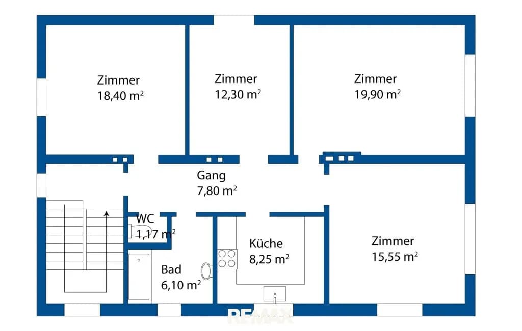 10-Zimmer-Gewerbeimmobilie kaufen in Wien – 270 m², € 497.000 – Bild 22 von 23
