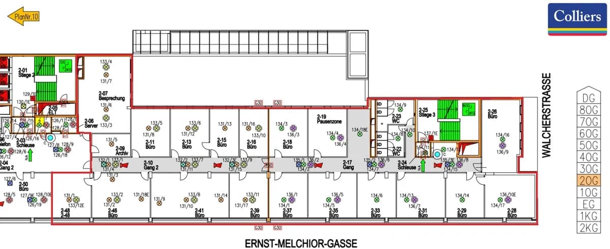 18-Zimmer-Gewerbeimmobilie mieten in Wien – 775 m², € 13.617 – Bild 12 von 13