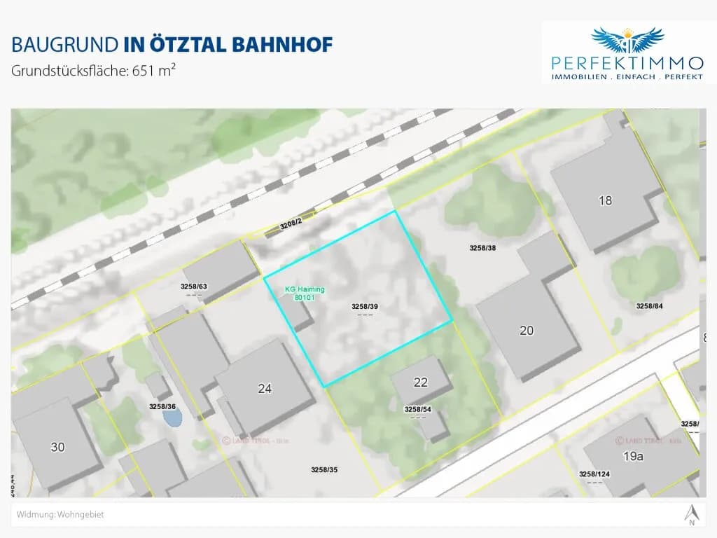 Grundstück kaufen in Imst – 651 m², € 299.000 – Bild 5 von 6